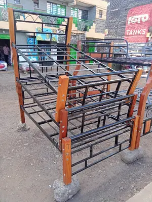 Mahogany Metal Beds