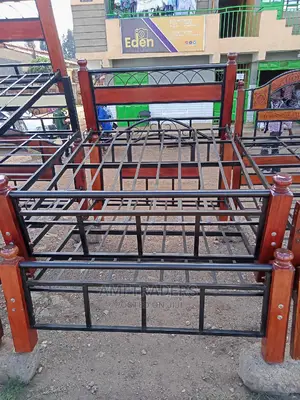 Metal Mahogany Beds