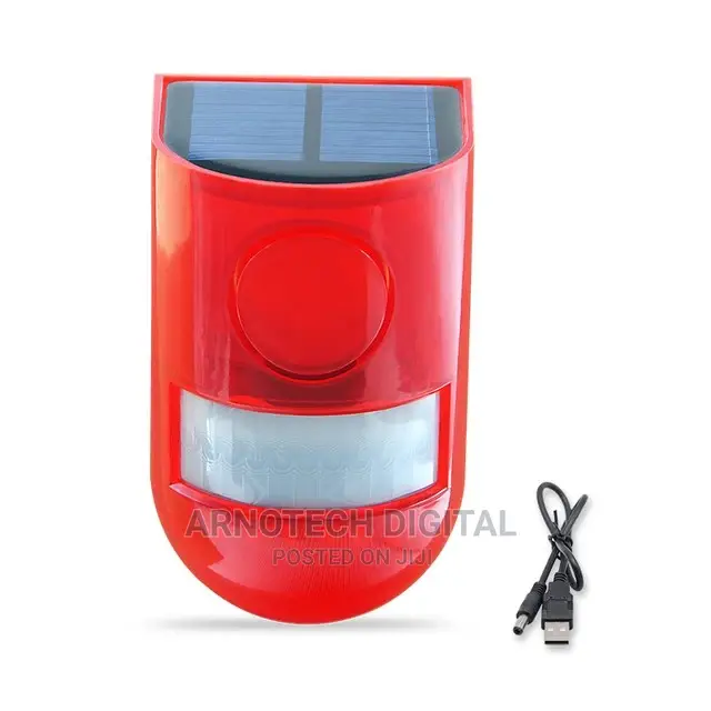 Duo Solar/Usb Charging Motion Sensor Alarm