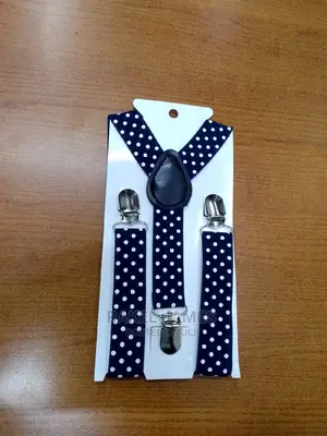 Navyblue Polkadot Kids Suspender