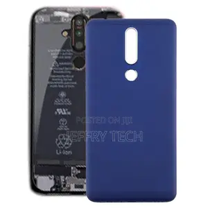 Battery Back Cover With Side Keys for Nokia 3.1 Plus(Blue)