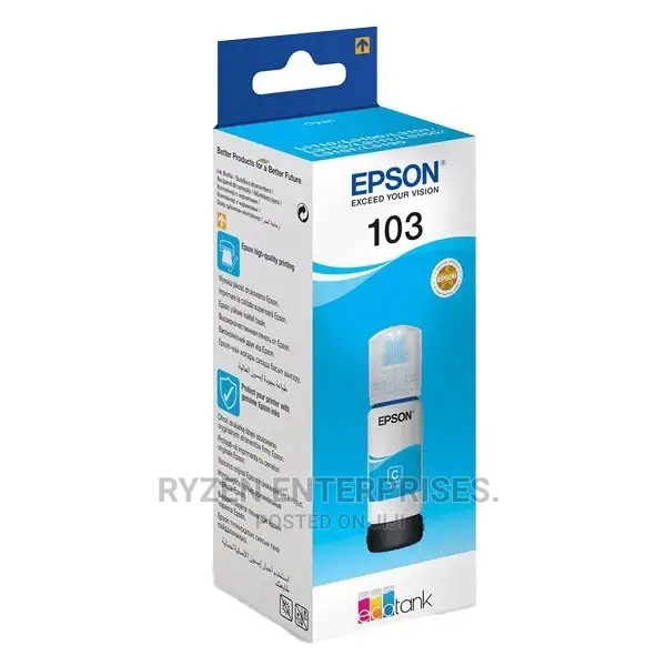 INK EPSON 103 Cyan