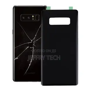 Battery Back Cover With Adhesive for Galaxy Note 8 (Black)