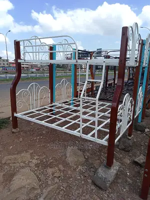 Mahogany White Metal Doube Decker