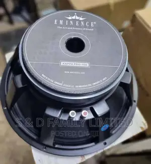 Eminence 15 Inch Midbase Speaker