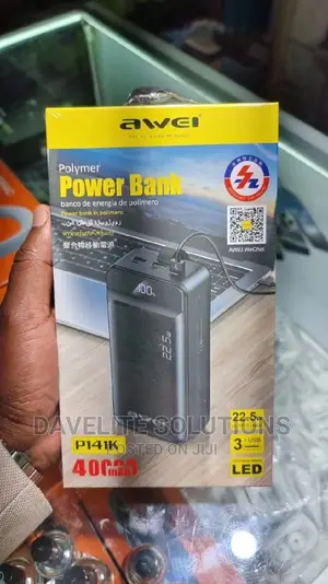 Awei P141K 22.5W 40000mah Powerbank for Laptop, Mobile Etc