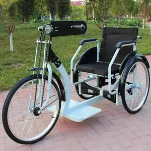 3 Wheeled Wheelchair/ Tricycle Manual Wheelchair