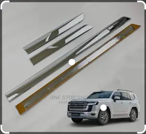Prado 4pcs Side Door Chrome Stripes