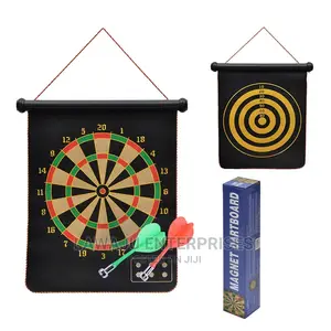 Velvet Roll Up Magnetic Darts Board