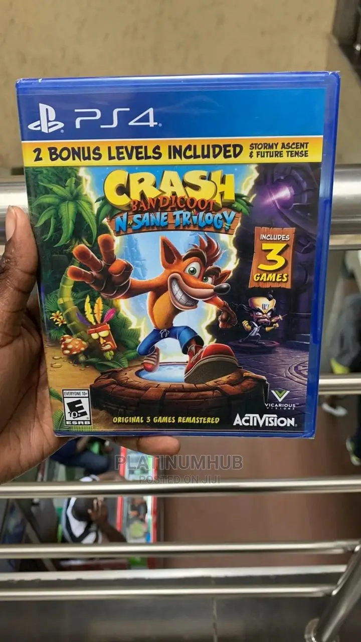 Crash Bandicoot N Sane Trilogy Ps4
