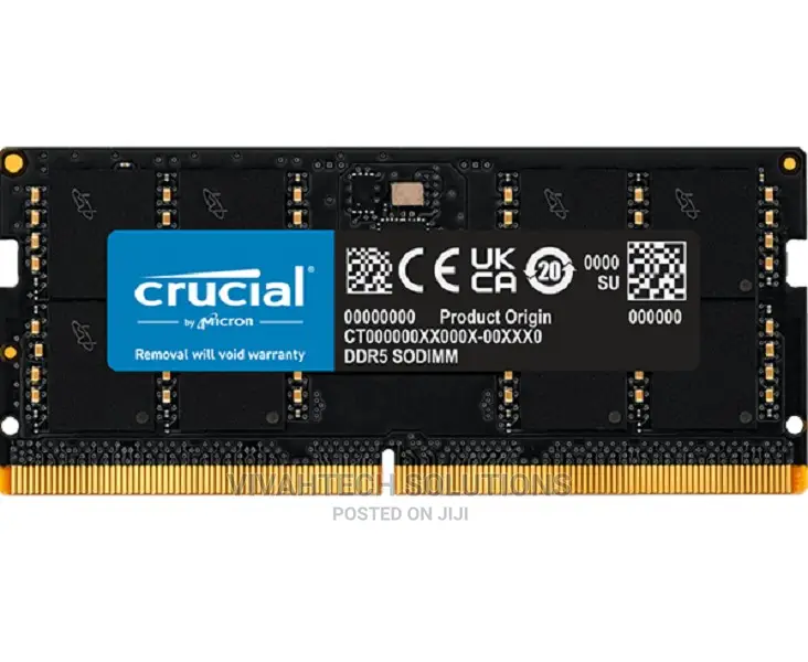 Crucial Laptop RAM Ddr5 16gb 4800 MHZ