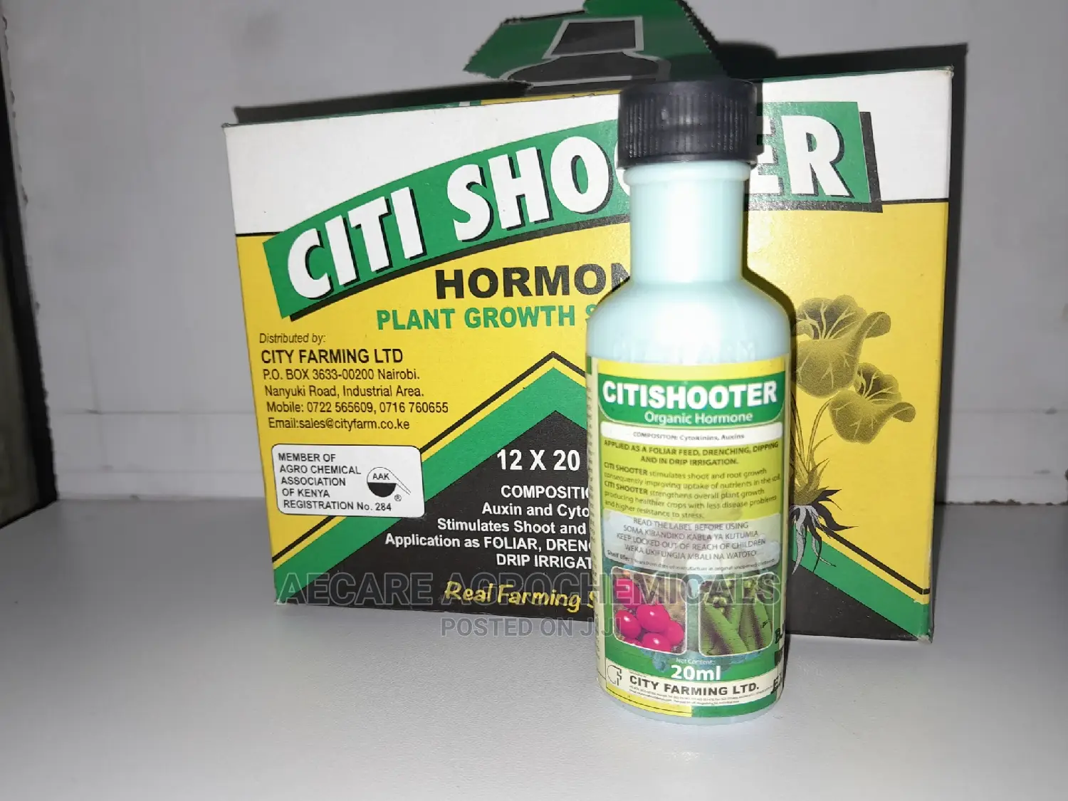 CITI SHOOTER Organic Hormone 20ml