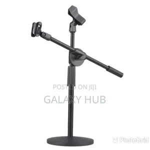 Microphone Stand Heavy Round Base
