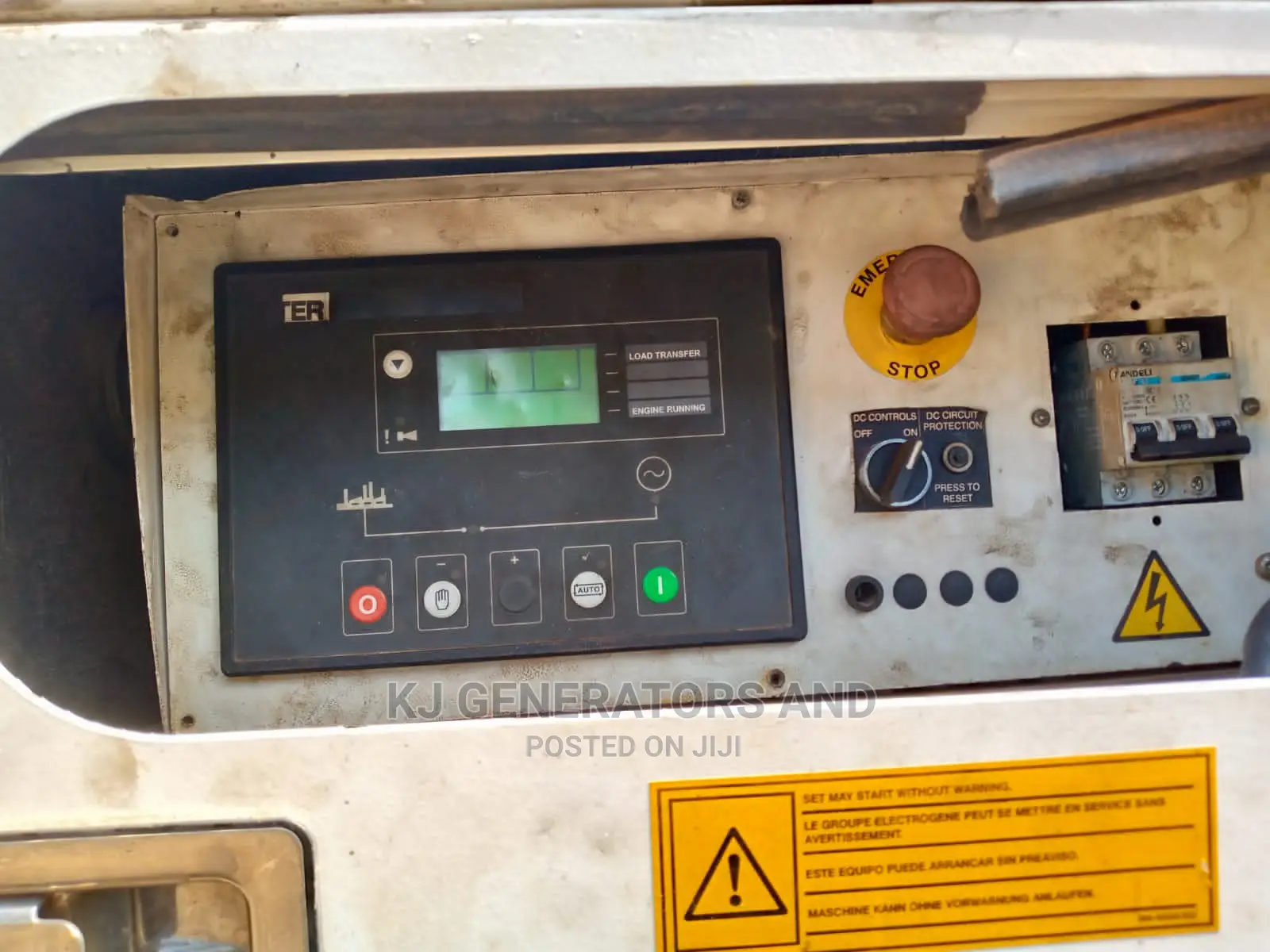 22kva Lister Petter Closed Generator