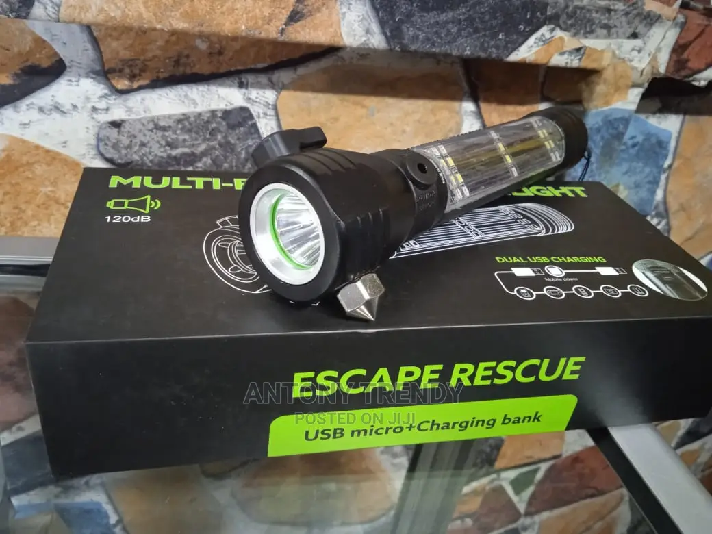 USB Rechargeable Multi Function Flash Light