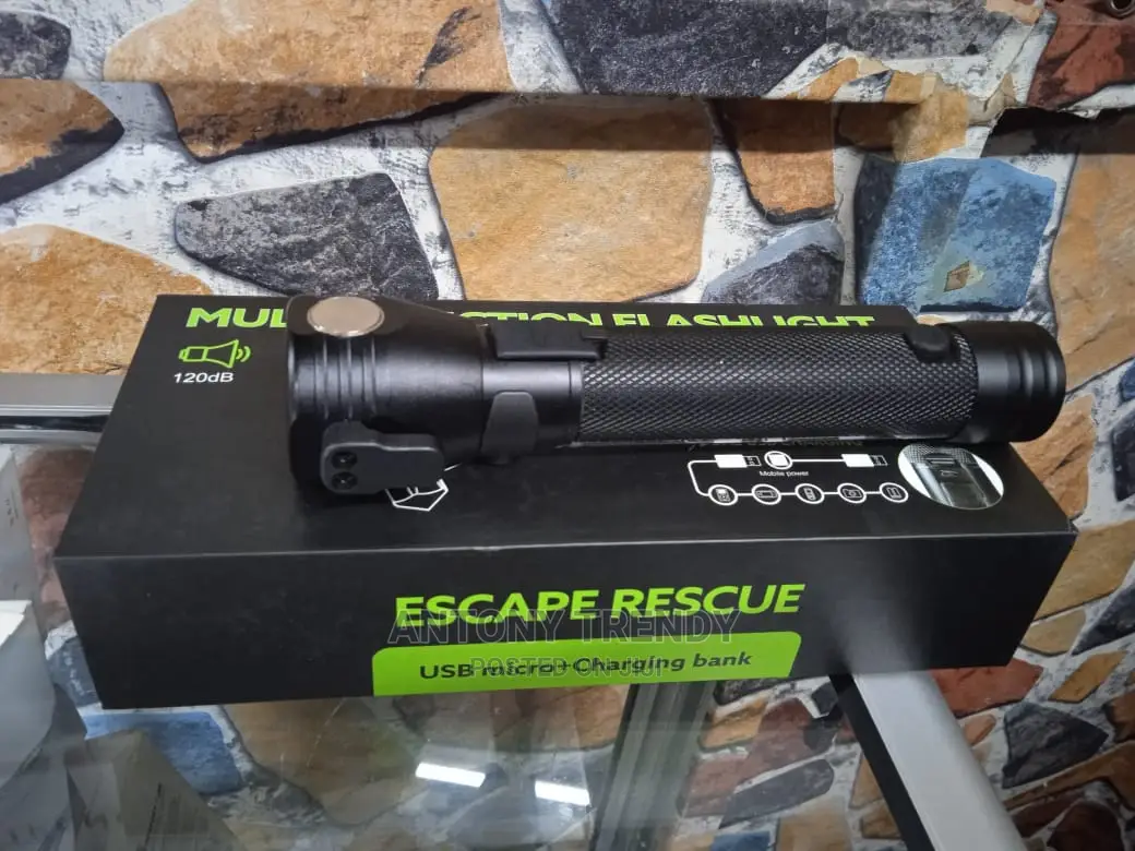 Multi Purpose Rechargable Flashlight
