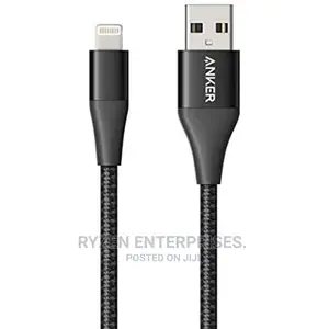 Anker Powerline II With Lightning Connector 3ft UN Black