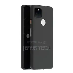 Google Pixel 4A Case Canvas Case Cover - Black