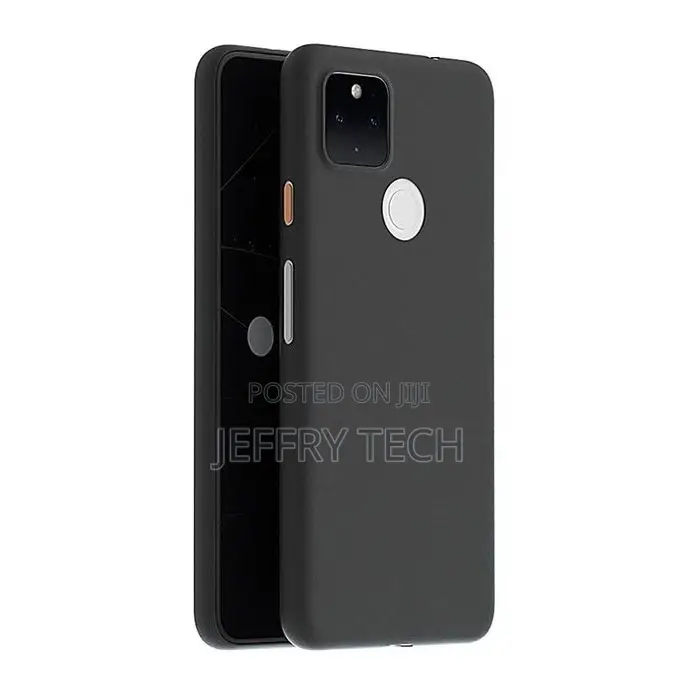 Google Pixel 4A Case Canvas Case Cover - Black