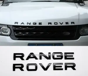 RANGE ROVER, 3D Raised Name Tag/ Letters for Bonnet or Boot