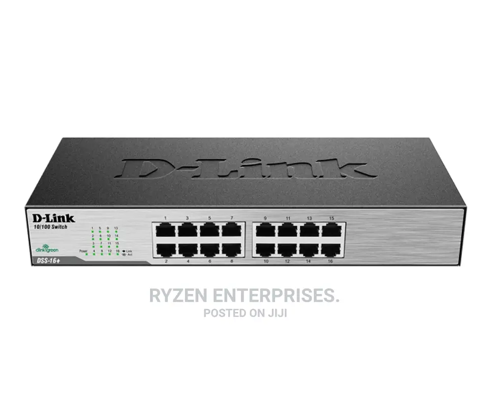 16-Port Fast Ethernet Unmanaged Switch