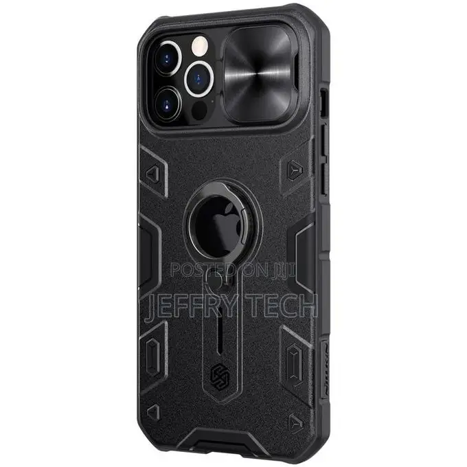 Bumpers Armor Case for Apple iPhone 12 Pro Max Ring Stand