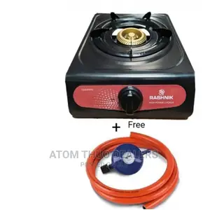Complete Single Burner Gas Stove Cooker - Pipe/Regulator
