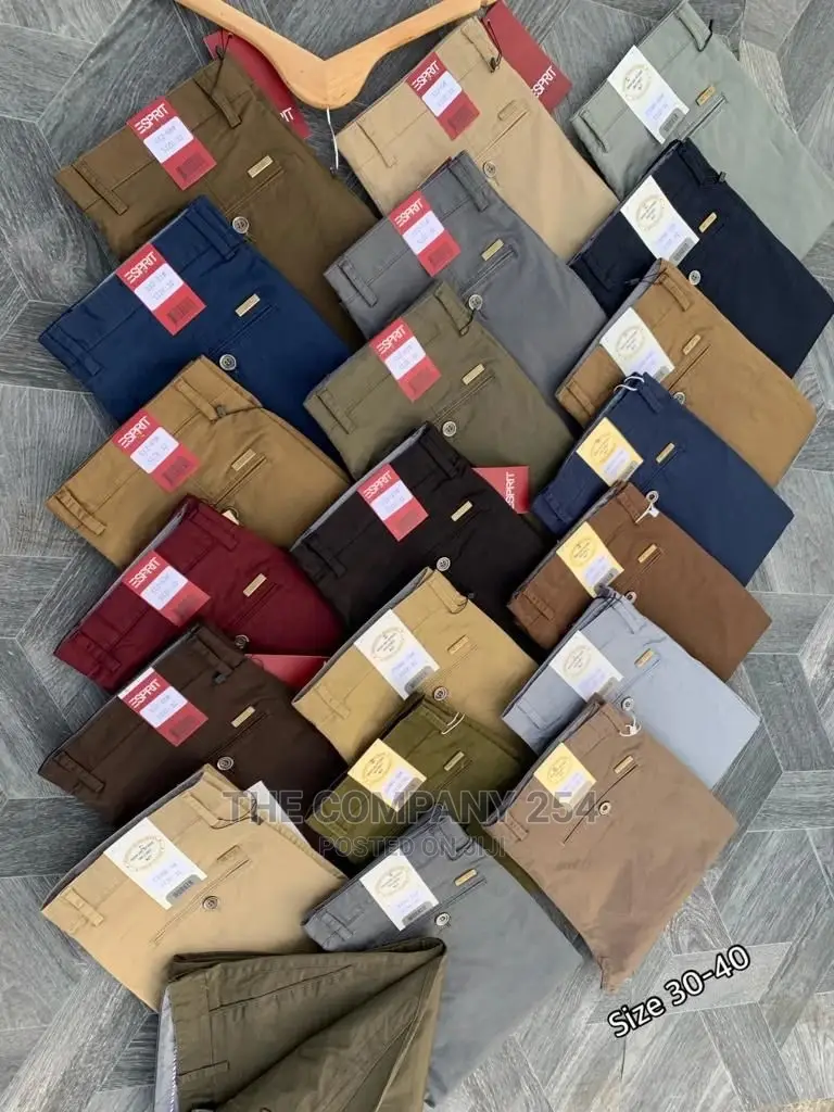 Quality Designer Assorted Khaki Trousers