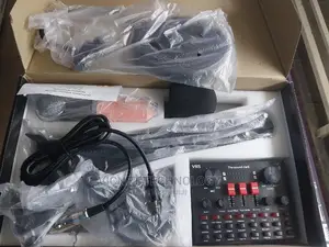 Codenser Microphone With V8S Sound Card