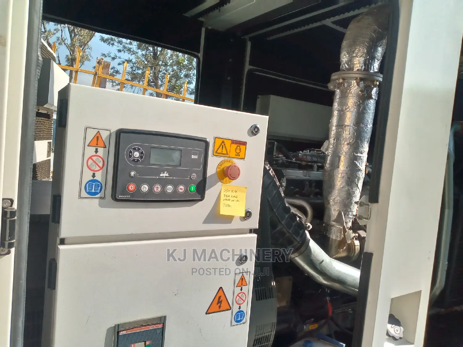 Perkins Generator 250kva