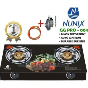 Glass Complete Burner Gas Stove Cooker With Pipe/Regulator