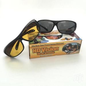 2in1 Night Vision Driving Anti Glare HD Vision Sunglasses