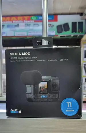 Media Mod for Hero 10/Hero 9 Black