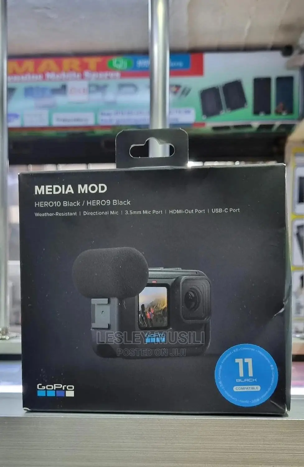 Media Mod for Hero 10/Hero 9 Black