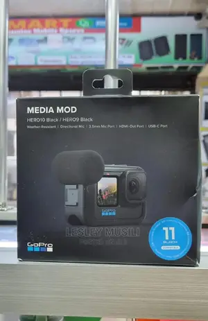 Media Mod for Hero 10/Hero 9 Black