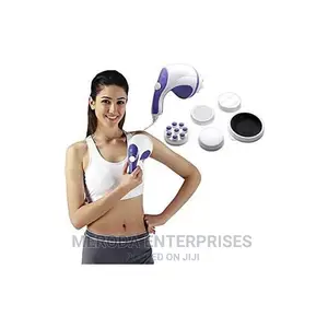 White Relax Spin Tone Spin Tone Full Body Slimmer Massager