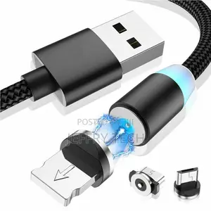 Type C iPhone Micro USB 3 in 1 Magnetic Cellular Charging Ca