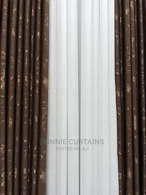 Pink Curtains With Plain White Sheers