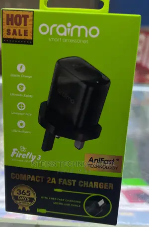 Oraimo Type C Fast Charger.