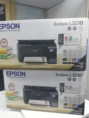 Epson-Ecotank/L3210 A4 Printer (All-in-One) With Free Cable