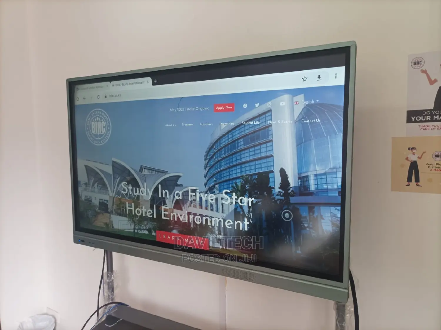 65 Inch Touch Screen TVS With Stand
