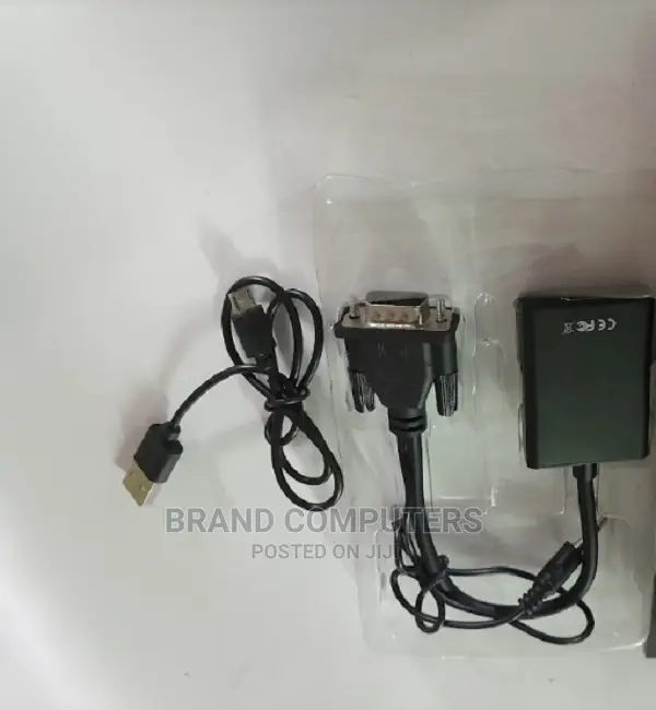 VGA to Hdmi-Compatible Converter With Audio Cable+Power