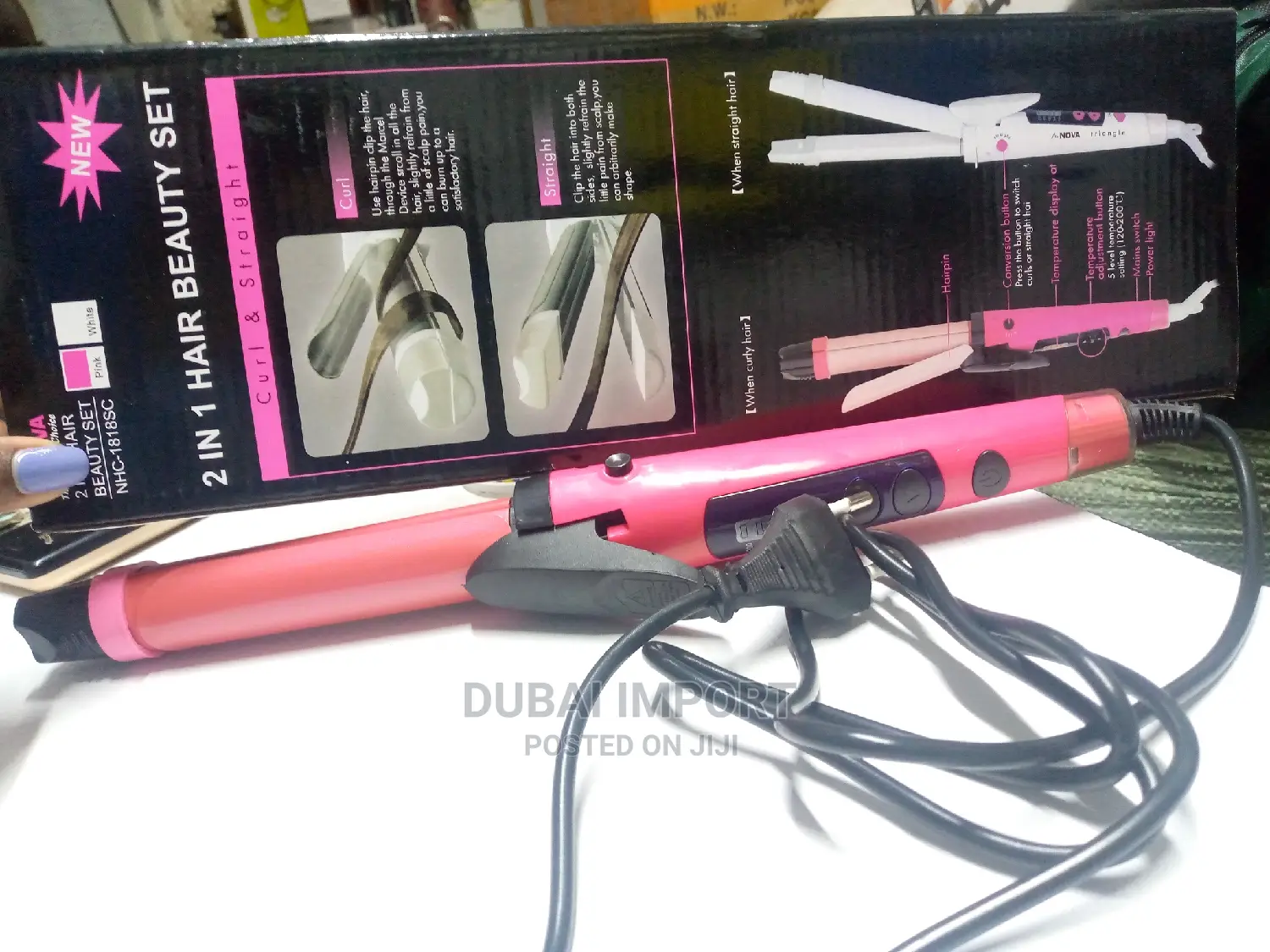 2 in 1 Hair Curl