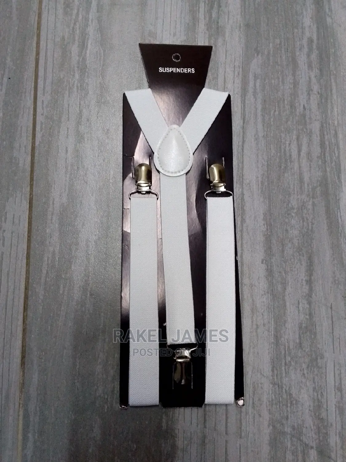 White Suspender