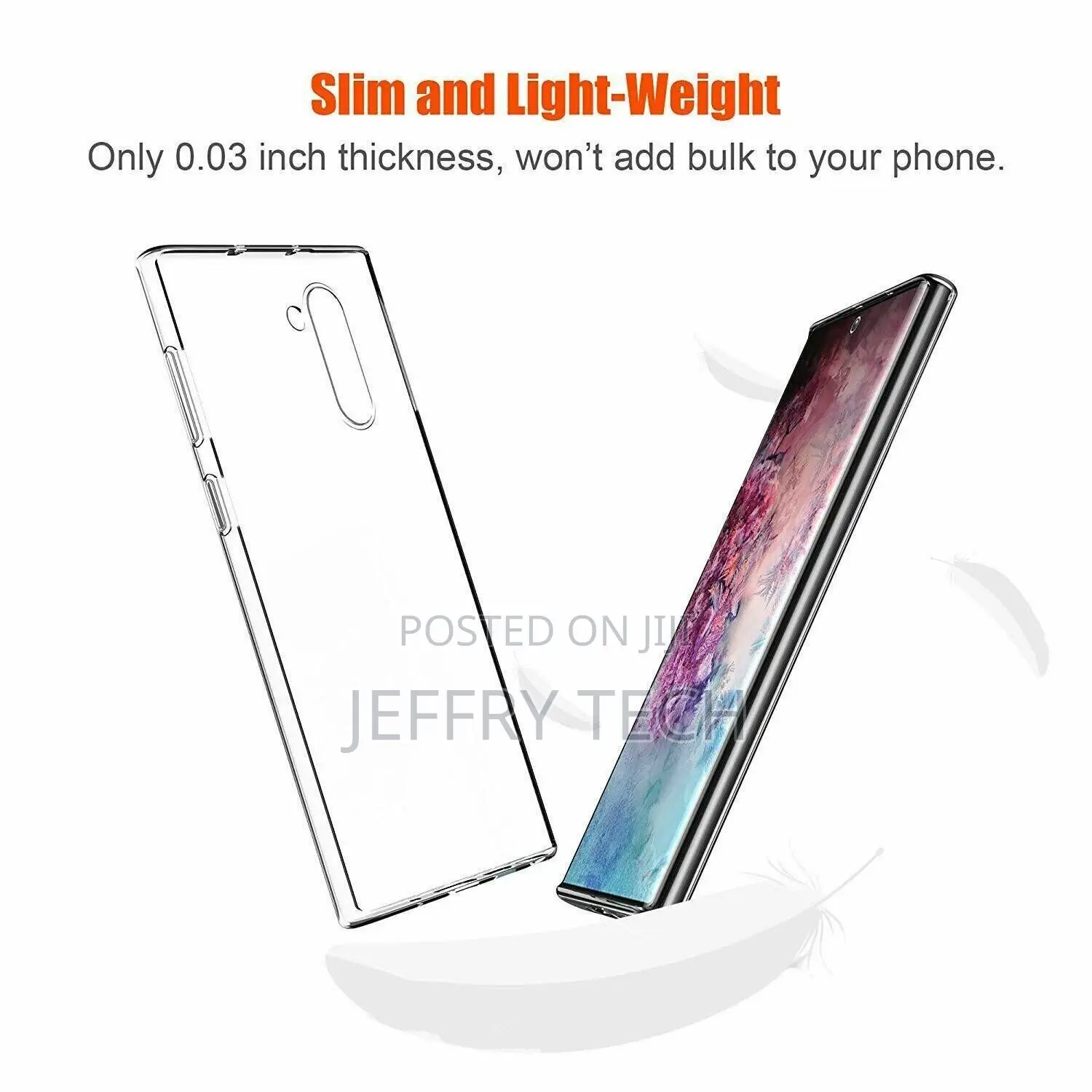 For Samsung Galaxy Note 10 / Note 10 Plus Soft Case Clear Sh