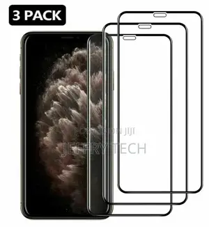 3 Full Coverage 5D Tempered Glass Screen Protector for Iphon