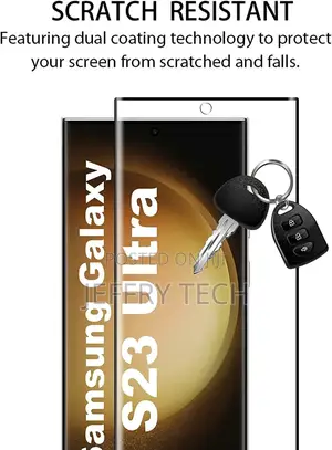 For Samsung Galaxy S23+ S23 Ultra Full Coverage Tempered Gla