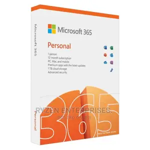 Microsoft Office 365 Personal - 1 Year Media Less 1 User
