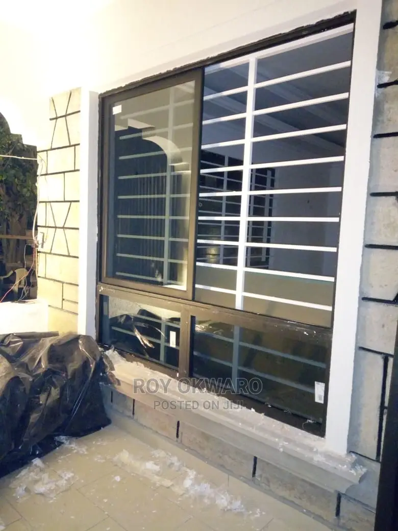 Aluminum Windows With Grills