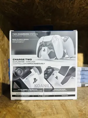 PS5 Dualsense Wireless Controller Twin Charging Station
